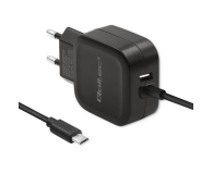 Qoltec Ładowarka Sieciowa 3,4 A 17W + microUSB - 385370 - zdjęcie 1